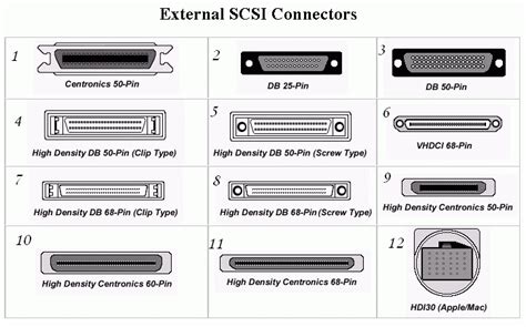 Hard Drive What Types Of Scsi Connectors Are These Super User