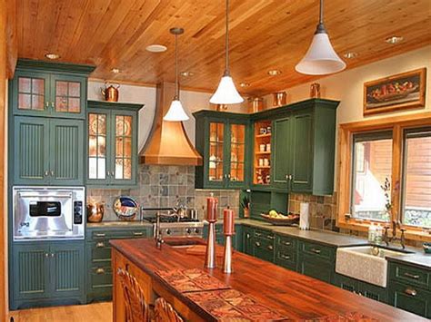 While the volume of responses wasn't huge, most people who answered wanted to know about painting unfinished cabinets. Kitchen Cabinets Lowes: Best Quality Cabinet for Your Kitchen | Log home kitchens, Green kitchen ...