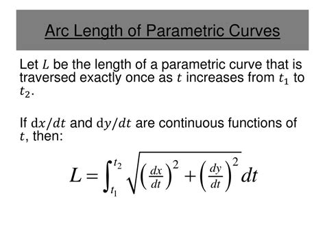Ppt Section 103 Parametric Equations And Calculus Powerpoint