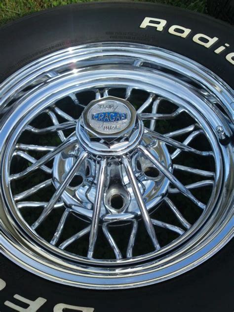 Buy Set Of 4 Chrome Cragar Star Wire Wheels 30 Spokes With Bf Goodrich Tires Crager In Talbott