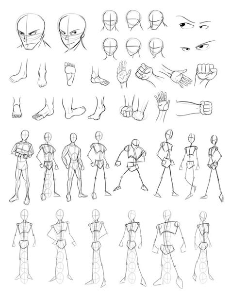 Drawing Practice Sheet 2 By Obhan On Deviantart Figure Drawing
