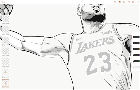 Lebron La Lakers Serigraph On Behance