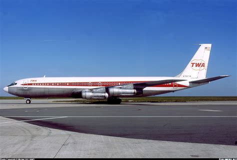 Boeing 707 331b Trans World Airlines Twa Aviation Photo 0575883