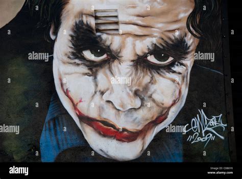 Joker Batman Painting Art Graffiti Hi Res Stock Photography And Images