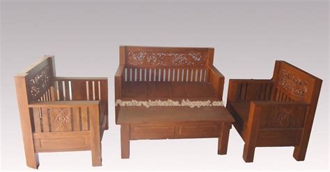 Meja kayu minimalis ini berukuran panjang 150 terbaru model meja makan minimalis kayu jati yang simpel berlapis granit di atas nya, membuat. Kursi Tamu Model Minimalis Kayu Jati - Furniture Jati