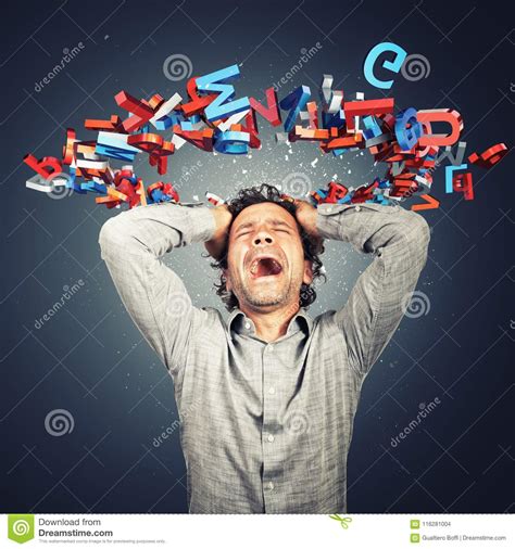 To Many Things In My Mind Stock Photo Image Of Letter 116281004