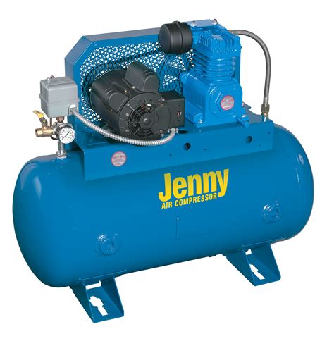 Jenny K2a 30 1151 Stationary Compressor 2 Hp Single Stage 8 Cfm