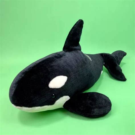 Giant Seaworld Shamu Plush Killer Whale Orca Stuffed Animal 3 Feet