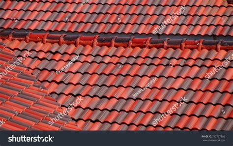 Close Roof Shingles Background Texture Abstract Stock Photo 757727386
