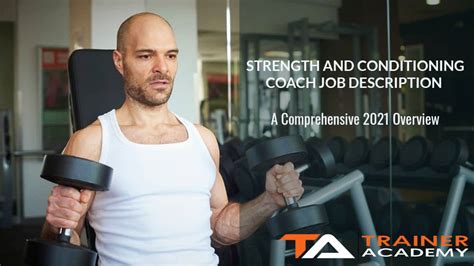 Strength And Conditioning Coach Job Description A Comprehensive 2024