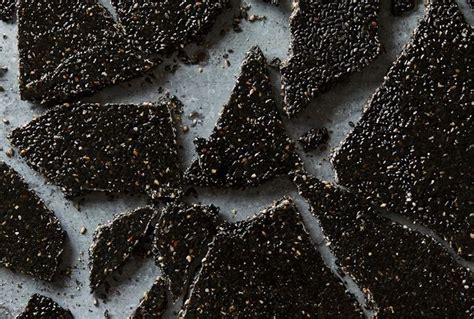 A 3 Ingredient Black Sesame Brittle For Lonely Hearts