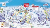 Ski map Wildkogel Arena