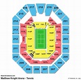 Matthew Knight Arena Seating Chart With Rows | Elcho Table