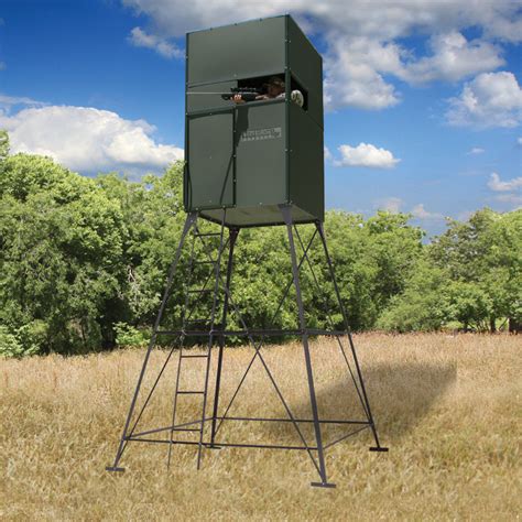 8 Ft Tower Blind 4x4 Deer Stand Texas Hunter Products