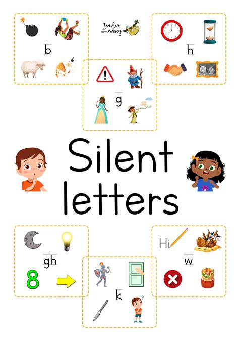 Silent Letters Anchor Chart