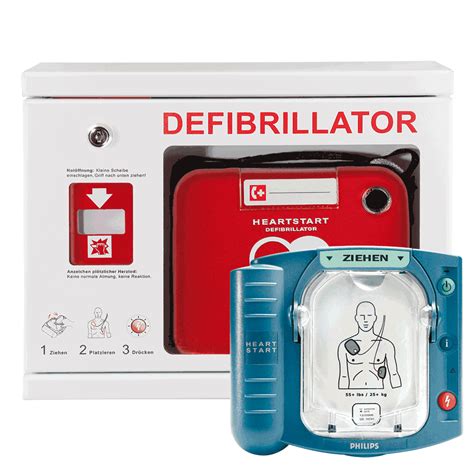 Philips Defibrillator HeartStart, sicher anwendbar, Tasche, Safebox | kroschke.com