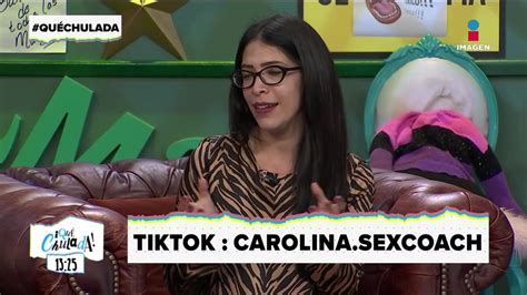 ¡la Sexóloga Carolina Roldán Nos Visita Para Darnos Tips Imagen Televisión