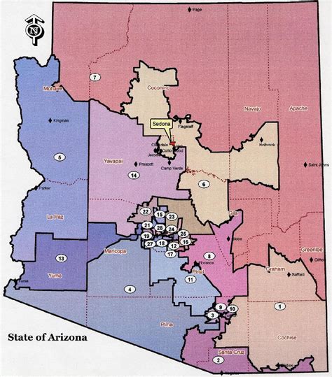 Legislative Districts In Arizona Map 2024 Schedule 1