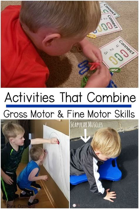 Fun Ideas For Combining Gross Motor And Fine Motor Skills Pediatric