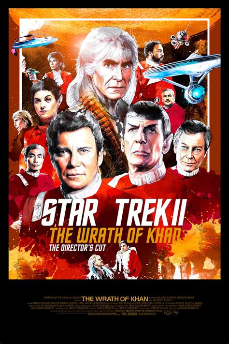 Wrath Of Khan 50th Anniversary Star Trek Ii David Despau Cover