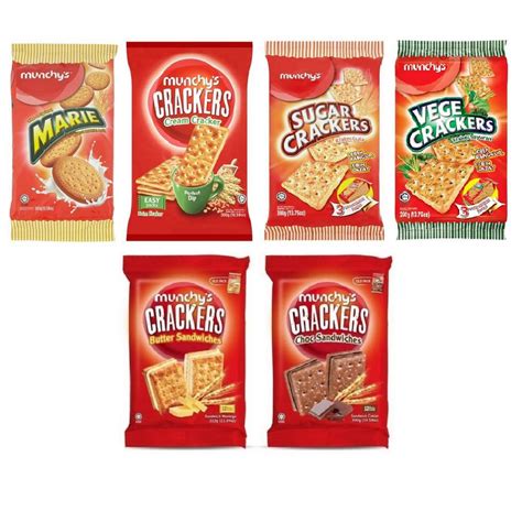 Munchys Crackers 300g 390g Assorted Shopee Malaysia