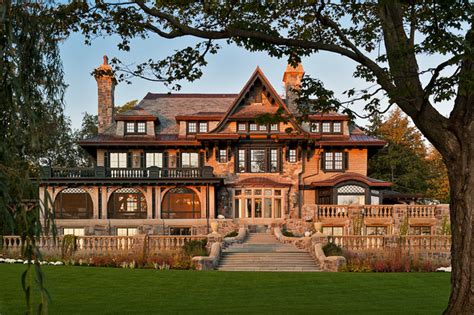 Upstate Manor Victorian Exterior Boston By Meyer And Meyer Inc
