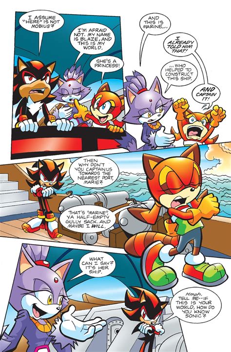 Su 1 Preview Page 5 Archie Sonic Comics Know Your Meme