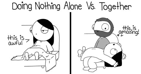 19 Hilarious Comics Describing A Couples Everyday Moments