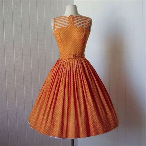 1950s Dress Love This Neckline 1940s Dresses Vintage Dresses Vintage