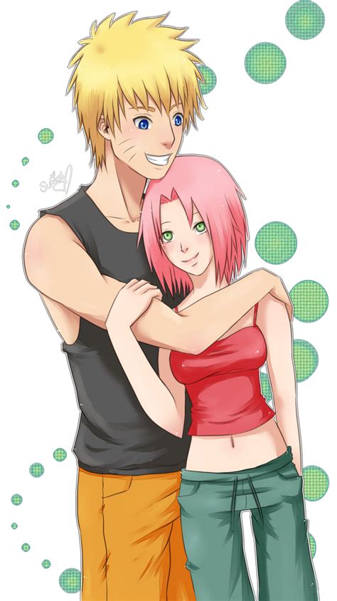 Naruto And Sakura By Sukieyo On Deviantart