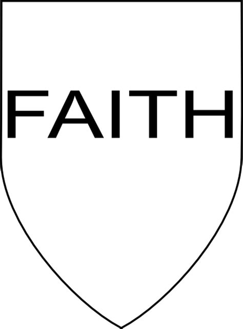 Shield Of Faith Clip Art At Vector Clip Art Online Royalty
