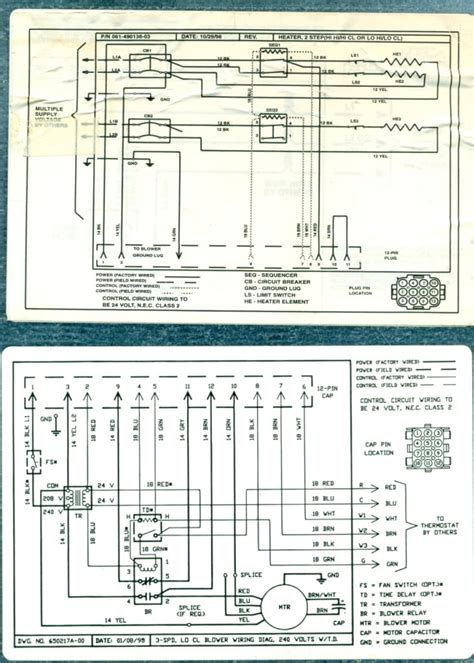 Wiring Diagram For Intertherm Mobile Home Air Handler With Heat Strips