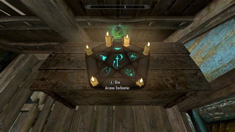 Breezehome Enchanting Table At Skyrim Nexus Mods And Community