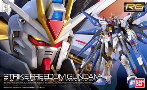 Rg Zgmf X20a Strike Freedom Gundam Gunpla Wiki Fandom
