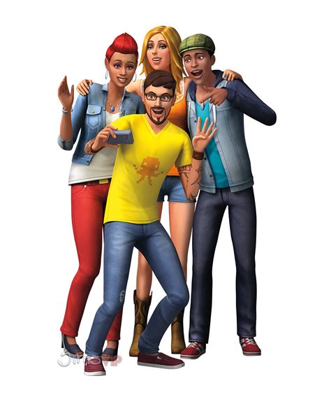 The Sims 4 New Character Render Life Stages Simsvip Vrogue