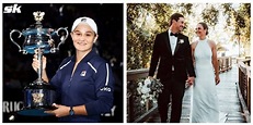 Ashleigh Barty ties the knot with her long-term boyfriend Garry Kissick
