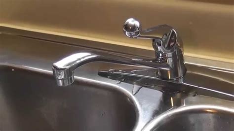 Use an allen wrench to loosen the setscrew on the faucet handle, then remove the handle. Dripping Delta Faucet Repair Using Kit - DIY - YouTube