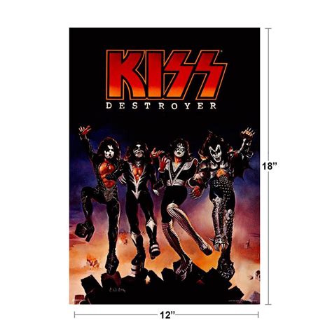 Poster Foundry Kiss Destroyer Poster Album Cover Vinyl Kiss Poster Kiss