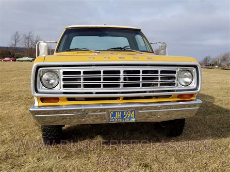1973 Dodge W100 12 Ton Power Wagon 4x4 73