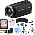 Panasonic HC-V180K Full HD Camcorder with 50x Stabilized Optical Zoom ...