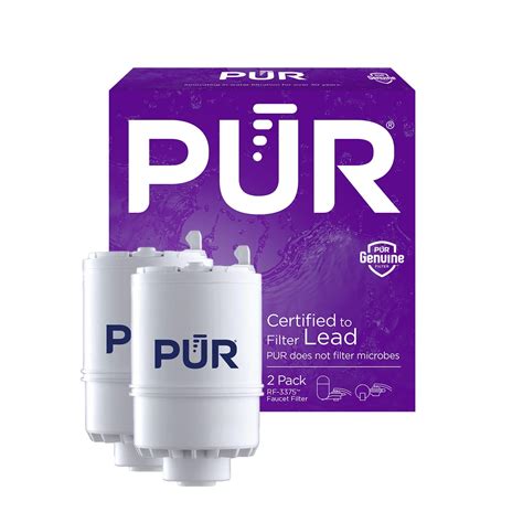 Pur Water Filter Replacement For Faucet Filtration Systems