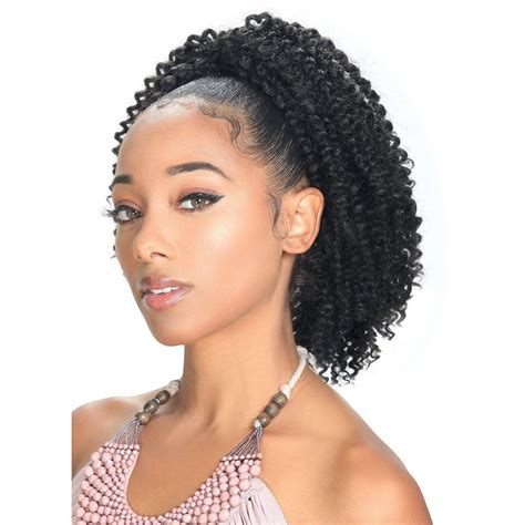 Zury Miss V Synthetic Drawstring Ponytail Wanda Curl Divatress