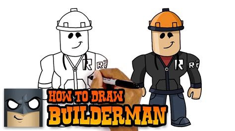 Sk3tchyt sketch roblox funny games roblox roblox roblox. How to Draw Builderman | Roblox (Drawing Videos Step by ...
