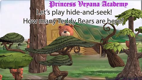 Counting Hide And Seek Game How Many Teddy Bears Are Here Youtube