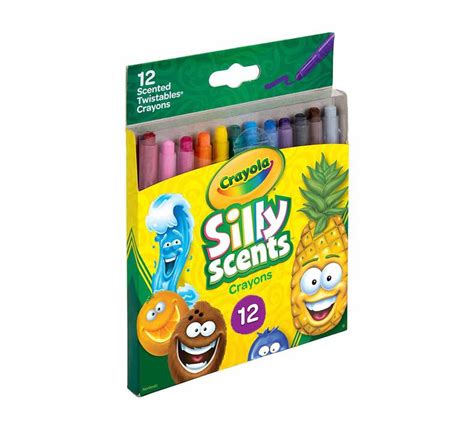 Group Pack Of 6 Individually Boxed Crayola Silly Scents Twistables
