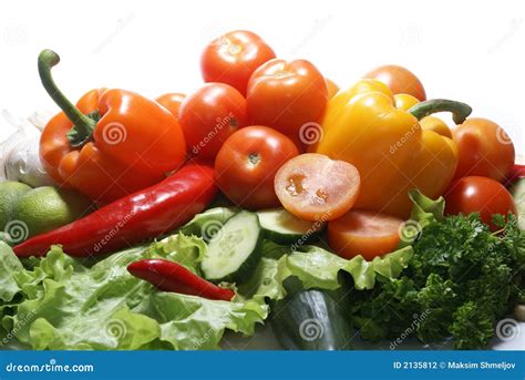 Fresh Tasty Vegetables Stock Photo Image Of Ingredient 2135812