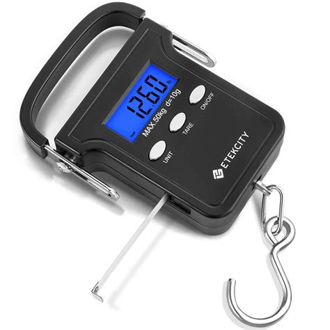 Etekcity 110lb50kg Electronic Balance Digital Fishing Scale Portable