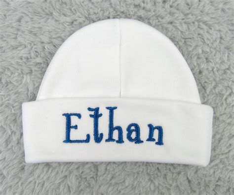 Custom Baby Beanie Personalized Newborn Hat Personalized Preemie Hat