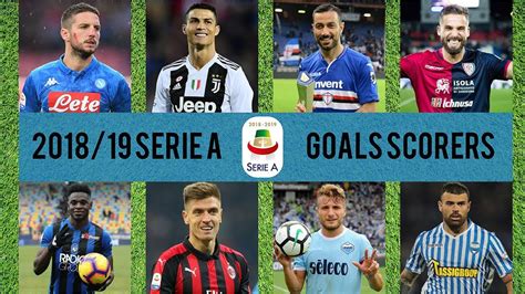 The statistic lists how many matches it took each player to score the goals, and whether they were scored by penalty or from open play. Serie A 2018/19 Goals Scorers II TOP 10 - YouTube