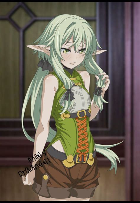 High Elf Archer Being A Babe Shy R AnimeGirls